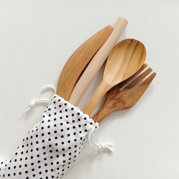 Cutlery in Polkadot