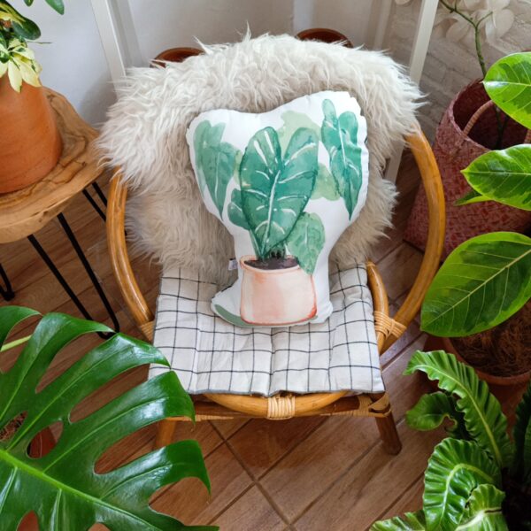 Cushion Big leaf